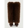 thumbnail image 5 of Women's Faux Fur Pointed Toe Spool Heel Boots, 5 of 6