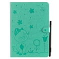 thumbnail image 2 of Dteck Case For Apple iPad 9th Generation 10.2-inch 2021,Magnetic Leather Cat Patterned Wallet Card Holder Smart iPad 8th/7th Gen 10.2" Case Folio Stand Protective Automatic wake/sleep Cover,Green, 2 of 8