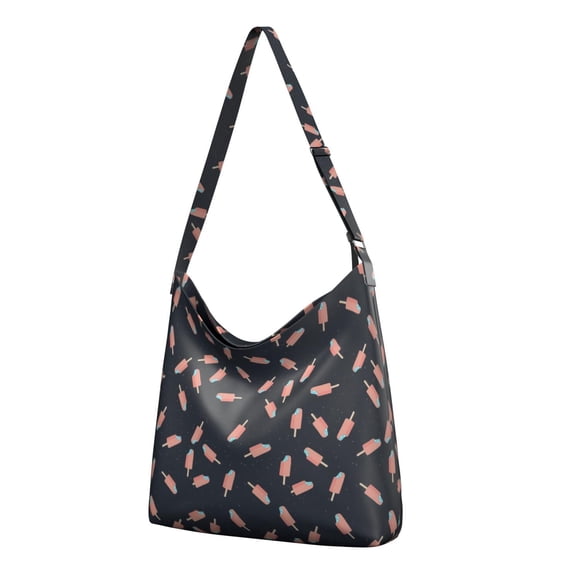 Sac de Courses en Toile Personnage de Dessin Animé Mignon – Design de Croquis d'Animaux Arc-en-Ciel pour Enfants