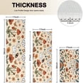 thumbnail image 4 of Red Mushroom Rainbow Light Pattern Kitchen Rugs Sets Of 3,Kitchen Runner Rugs Non Skid Washable,Decorative Kitchen Floor Mats for Kitchen,Sink,Laundry,17"x30"+ 17"x47" + 17"x59", 4 of 6