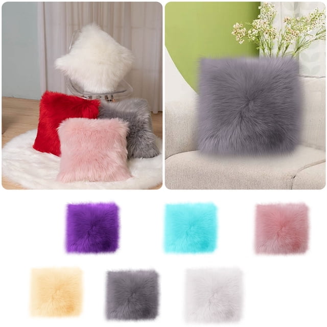 Modern Decorative Square Pillow for Chair and Sofa Backrest Support Comfortable Home Seating Cushion