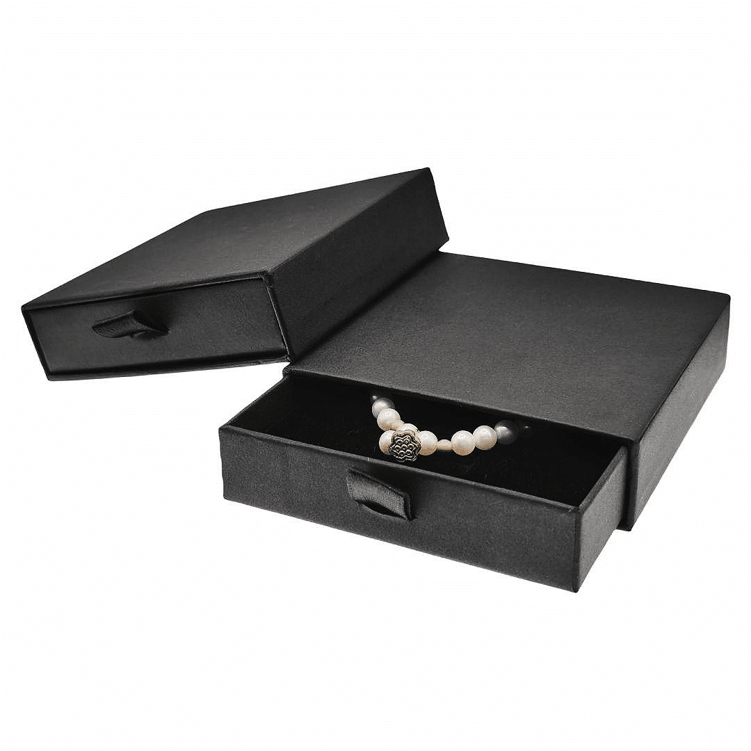 LANTWOO 2 Pack Jewelry Gift Boxes 3.5 x 3.5 x 1 Inch Cardboard Jewelry Boxes, Small Gift Boxes for Jewelry Earrings Necklaces Handmade Bangles Bracelets