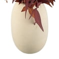 thumbnail image 5 of Better Homes and Gardens 17.5"H Artificial Fall Leaves & Euc Mix in 7"H Cream Ceramic Vase Made for Tabletops - 1.76 lbs, 5 of 7