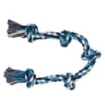 thumbnail image 3 of Methold Juguete de cuerda para mascotas, cuerda de algodón de 5 nudos, juguete para masticar la dentición, juguete resistente a las Suministros para perros, 3 of 5