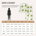 thumbnail image 5 of Uemuo Avocado of a Hear Pattern Womens Pajama Sets,PJ Set for Women,Pajamas for Women Logo,Long Sleeve Pajama Set for Women,Soft Long Sleeve Top With Pants-X-Large, 5 of 9