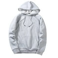 thumbnail image 2 of Gibobby Sudaderas con capucha para hombre Sudadera de manga larga con capucha para hombre Sudadera para adolescentes(Gris,XG), 2 of 3