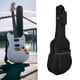thumbnail image 2 of Funda para guitarra resistente al agua con correas ajustables y protección con cremallera Negro, 2 of 9