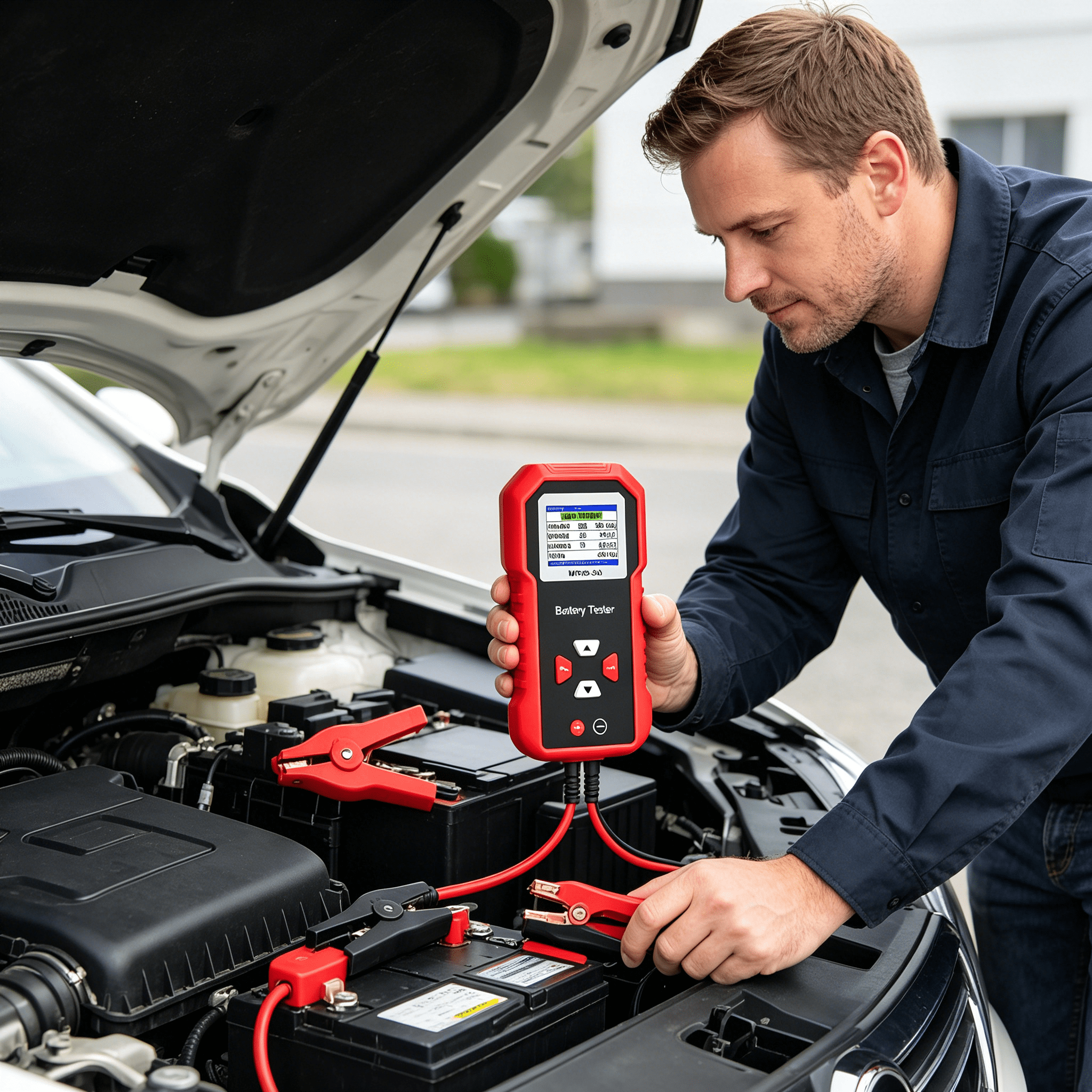 GJX 2026 New Automotive Electronic Relays Tester Battery Analyzers Mechanics for Home Electronics Automotive Relay Tester