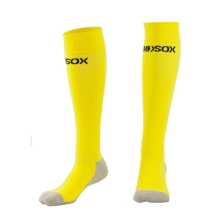Graduated Compression Socks for Men & Women | MDSOX 20-30 mmHg | (Yellow, XX-Large) - Best Choice, Ideal for Everyday Use, Travel, Running, Maternity Pregnancy, Nursing, Circulation & Recovery
