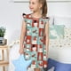 thumbnail image 4 of Balery Warm Christmas Memories Camisón de princesa para niñas, pijama de algodón con mangas abullonadas, suave y bonito.-XX-Large, 4 of 6