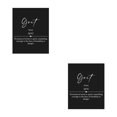 thumbnail image 3 of Ounissouiy Póster de letras en blanco y negro, decoraciones de arte de pared inspiradoras, grano de oficina Arena 2Conjunto, 3 of 6