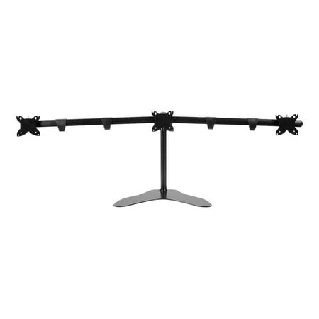 UPC: 0889028018750 | Monoprice – Mounting kit (desk stand) – for 3 monitors – high-grade steel  high-grade aluminum – screen size: 15 -30