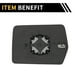 thumbnail image 4 of Reemplazo de vidrio de espejo lateral derecho de 1 pieza Unique Bargains para Ford F-150 2004-2010 con placa de respaldo blanca, 4 of 6