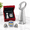 26BLUE-SET-8-D18.15MM-C57MM, variant on 25BLUE-SET-11-D20.22MM-C65MM 2025 Fantasy Football Ring Trophy Set with Gift Box