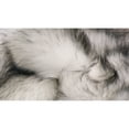 thumbnail image 2 of Luxe Hudson Faux Sheepskin Rug 3x5 Gradient Grey Soft Plush 1-piece, 2 of 3