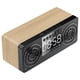 thumbnail image 1 of Reloj de madera Altavoz Bluetooth Ordenador de casa móvil Pequeño altavoz de grano de madera amarillo Rojo Verde, 1 of 5