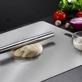 thumbnail image 2 of (Extra Large,23.6"Lx 19.3"W) 304 Stainless Steel Chopping Board, Cutting Board for Meat Vegetable Fruit Fish Cheese, Easy To Clean, 2 of 4
