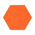 thumbnail image 1 of Bewildely Colorido hexágono tablero de mensajes decoración de pared engrosado corcho tablones de anuncios pizarra borrable dormitorio guardería adornos Decoración del hogar Naranja Bewildely HA075135-03, 1 of 6