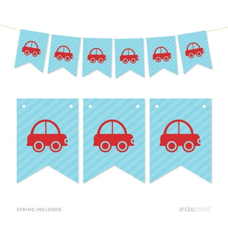 Pennant Party Banner Car