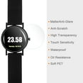 thumbnail image 2 of Uxcell 5 Pieces Watch Glass Screen Protectors 33mm Matte Anti-Glare Anti-Scratch TPU Smartwatch Film, 2 of 6