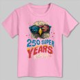 thumbnail image 4 of kpoplk 4th of July Shirt for Toddler Girls American Flag Tshirt Fourth of July Patriotic Outfit Kids Patriotic Tee Tops(Pink,9-10 Y), 4 of 5