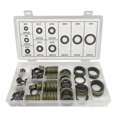 thumbnail image 3 of Car Sealing Washers Gasket Nut And Bolt Set Flat Ring Seal Assortment Kit 150Pcs Wear-resistant Bonded Seal Oil Washer With Box, 3 of 5
