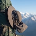 thumbnail image 4 of UPF 50 Wide Brim Bucket Hat with Neck Flap Breathable Sun Protection Fishing Hat for Men Women Summer Outdoor Hiking Gardening, 4 of 6