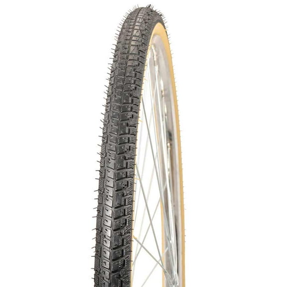 Kenda K803 Cruiser Tire 26x1-3/8" Black/Tan Gum Steel Bead Clincher 27TPI 55PSI