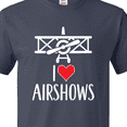 thumbnail image 4 of Inktastic I Love Airshows T-Shirt, 4 of 5