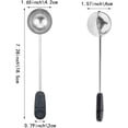 thumbnail image 2 of Rotating Long Handle Tea Infuser, 2Pcs Tea Ball for Loose Tea, Mesh Twisting Strainer With Rotating Handle, 2 of 7