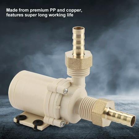 Hot Tub Submersible Pump Anauto Hot/Cooling Water Circulation Pump,Water Pump,DC 12V Solar Water Pump Hot/Cooling Water Circulation Pump Submersibles Water Pumps ()