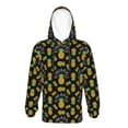 thumbnail image 6 of KLL Unisex Kids Boys Girls Hooded Pocket Pullover Hoodies-Pineapple, 6 of 6