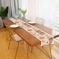thumbnail image 2 of Yayeee Table Runner 70 inches Long Home Kitchen Dinning Party Decoration, Beige Fall Acorns Pattern, 2 of 7