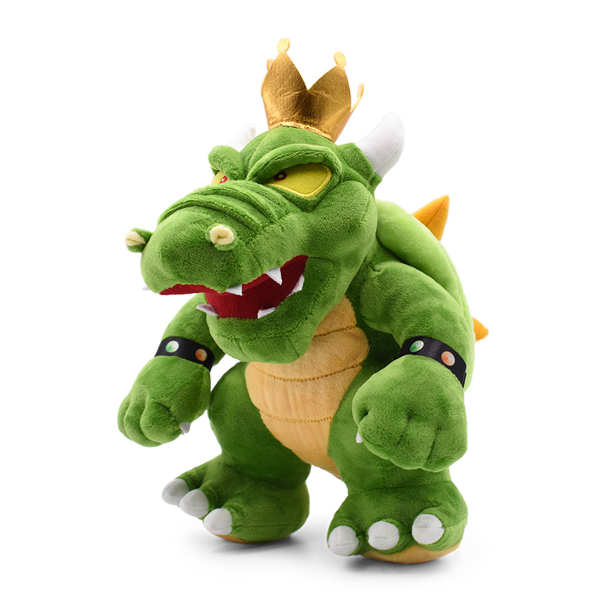 Super Mario Bros Bowser King Koopa Plush Soft Doll Figure Stuffed Toy 10" Gift for sale online 