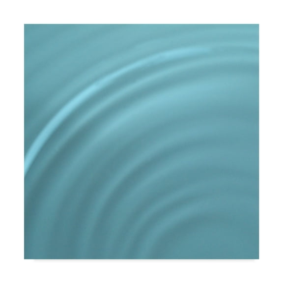 Trademark Fine Art 'Blue Ripple Water' Canvas Art by Tom Quartermaine