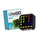 thumbnail image 3 of Máquina de juegos de lógica para niños, divertida consola de rompecabezas portátil, juguete educativo electrónico para el dedo del pie. Negro, 3 of 9