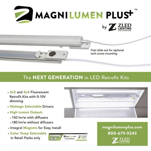 MagniLumen Plus  2ft Retrofit Kit