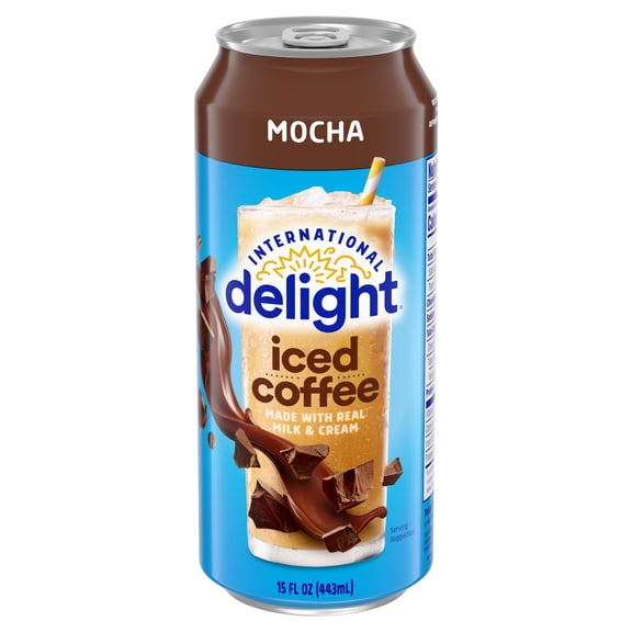 International Delight Ready to Drink Mocha Iced Coffee, 15 fl oz Can