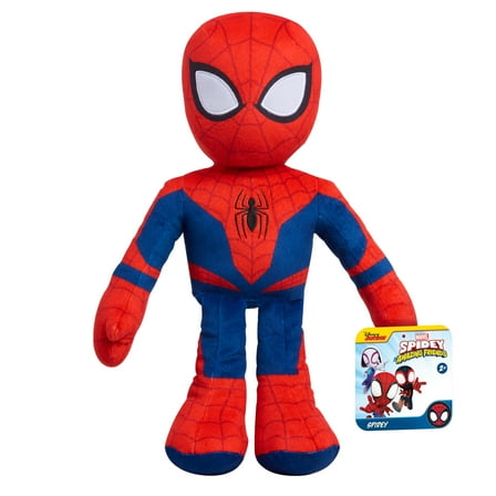 Marvel Spider-Man Large 18-inch Plush Stuffed Animal, Kids Toys for Ages 2 and up