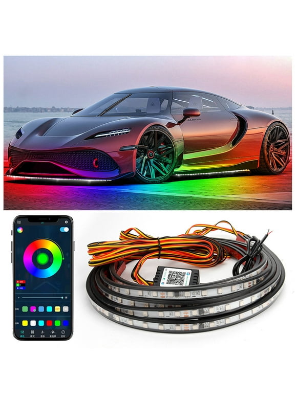 Car LED Light Strips in Interior Car Lighting