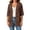 Brown, variant on Elegant Cardigan for and Fall Loose Knit Top Plus Size Casual Lightweight Openfront Sweater for Everyday Wear Women's Cardigan Long Loose Knit Cardigan Leopard Print Sweaters Oversized Knit