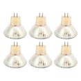 thumbnail image 1 of 6Pcs GU4 LED Bulb, MR11 Track Lamp Beads Halogen Spotlight Bulb Warm White LED Reflector Bulb For Kitchen Cabinets, 1 of 8