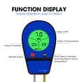 thumbnail image 5 of Moisture tester,Flowers Moist Soil 3 In 1 Tester Flowers Moist Ph Tester Flowers In 1 Soil 1 Soil Ph Temp Ph Tester Soil Ph Meter Soil Moisture Meter Dsfen Moisture Tester Siuke Huiop Hxber, 5 of 7