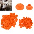 thumbnail image 1 of Etiqueta De Oreja Redonda Para Animales, 100 Uds., Fácil De Distinguir Y Usar, Numerada, 1 of 7