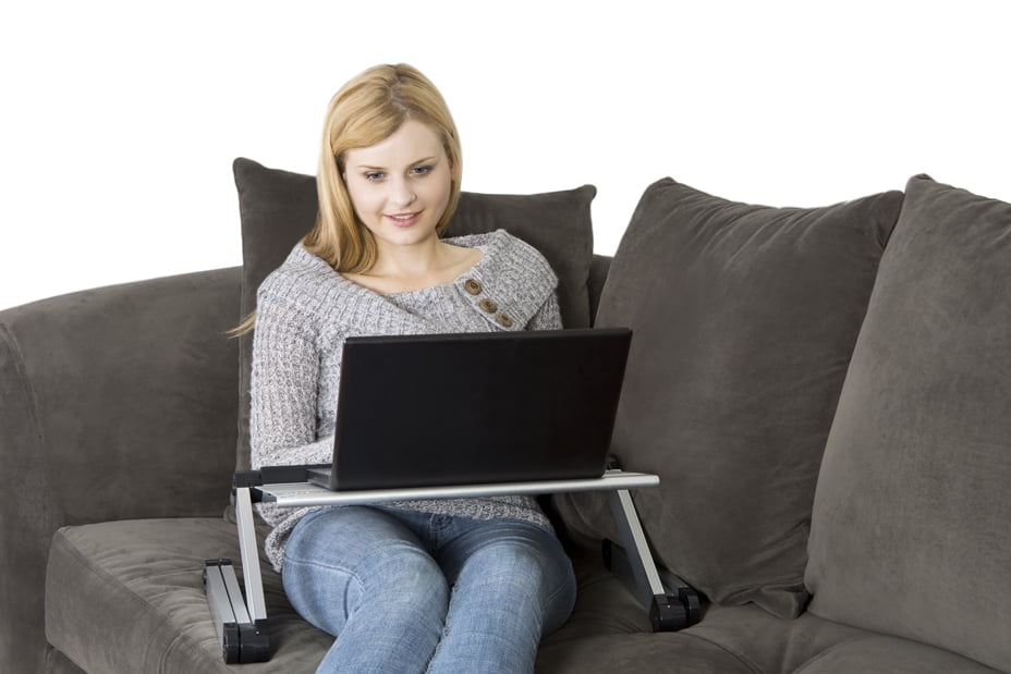 Workez Executive Adjustable Ergonomic Laptop Cooling Stand Lap