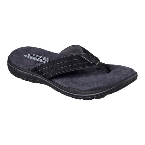 skechers mens flip flops thong sandals