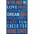thumbnail image 2 of Texas Longhorns 11" x 19" In This House Sign, 2 of 7