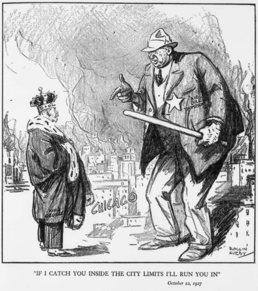 William H Thompson N(18691944) Known As Big Bill Republican Mayor Of