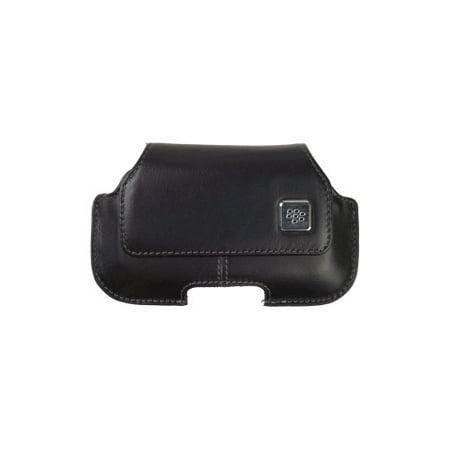 - OEM Blackberry 9500 Thunder, 9530 Storm Leather Horizontal Holster - Black