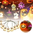 thumbnail image 1 of Oliegs Heated Blanket Halloween LED Layer Light String For Outdoor Festival Decoration Chocolate, 1 of 4